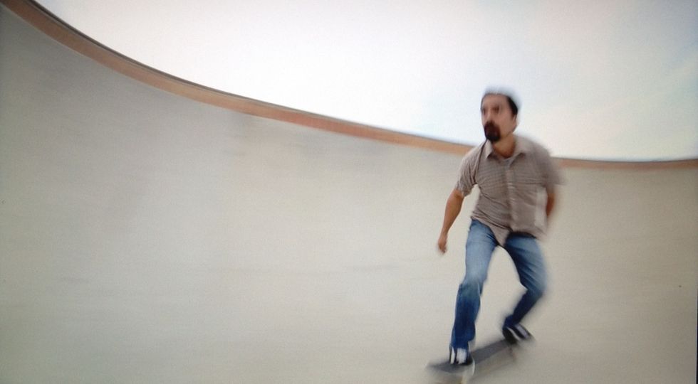 Maintain as much speed as possible after the drop in.