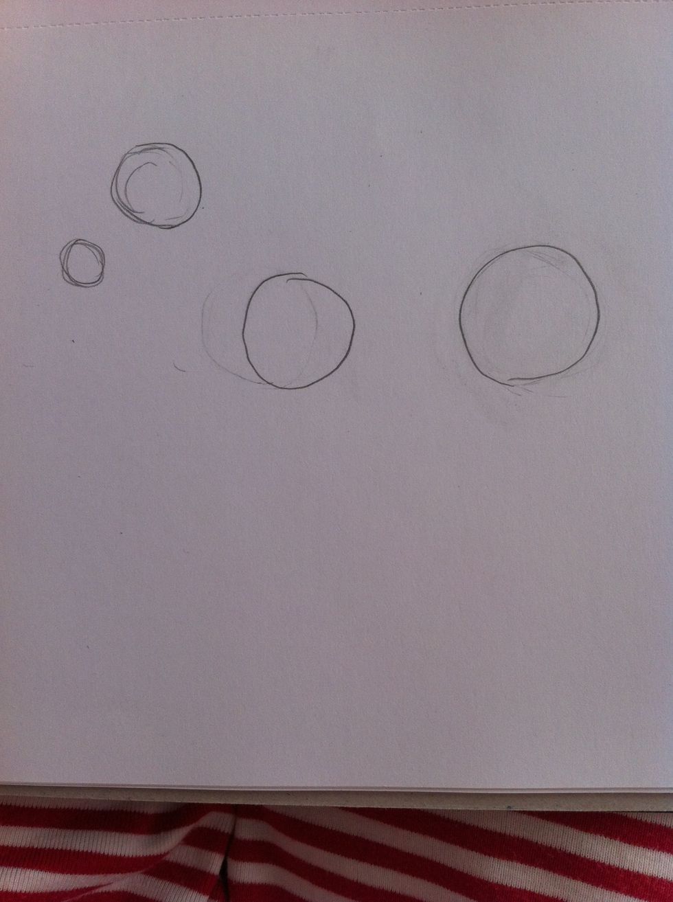 Make 2 more circles.
