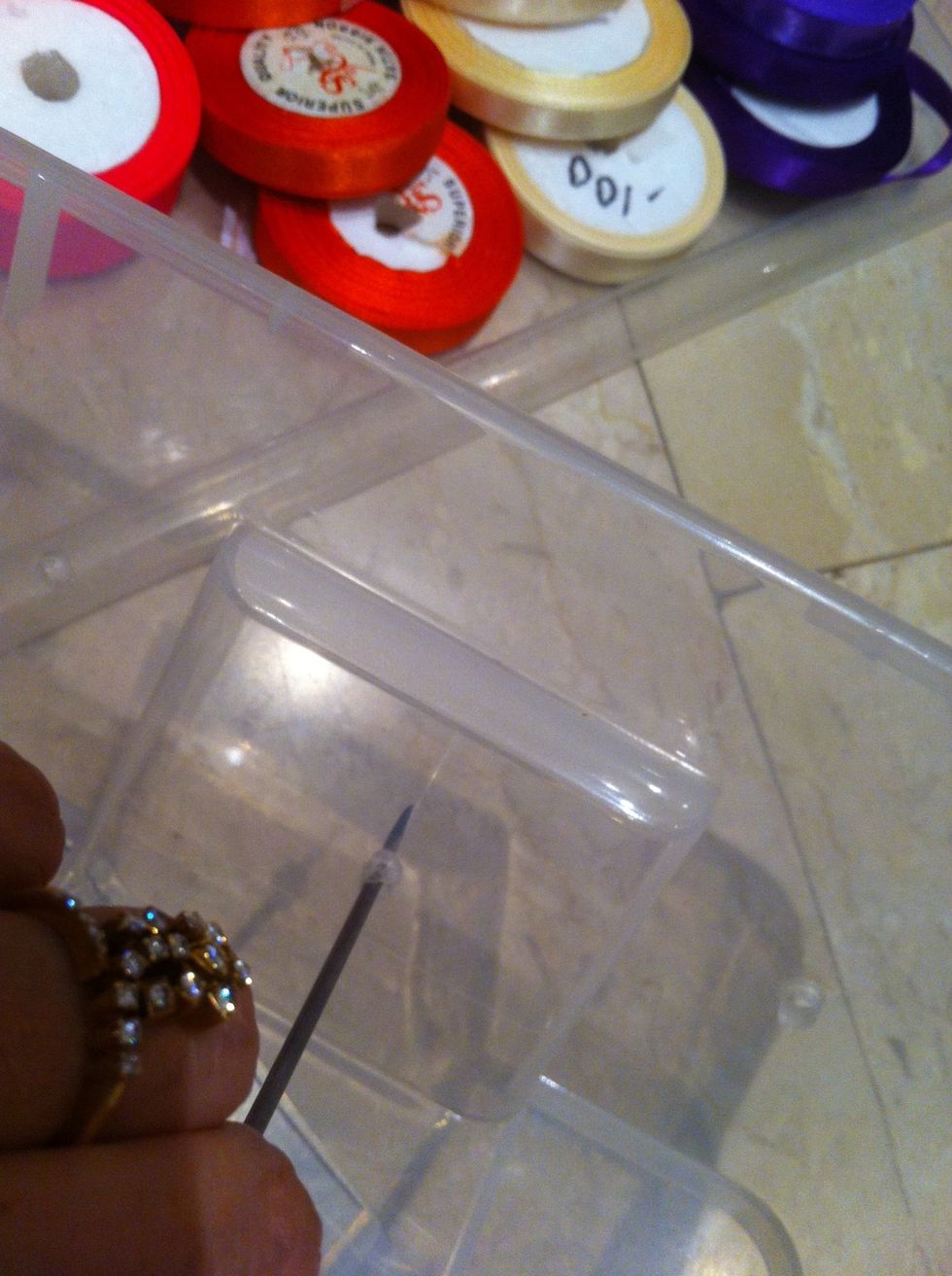 Make 3 hole in both sides