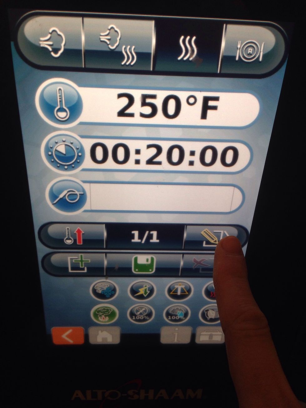 Make a 2-step smoking program: First, hot smoke ingredients at 250F (121C) for 20 minutes.