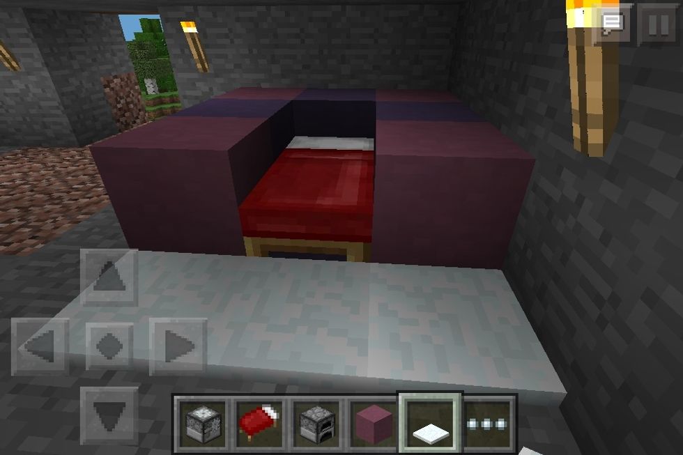 Make a bed place! (It doesnt have to be fancy c:)
