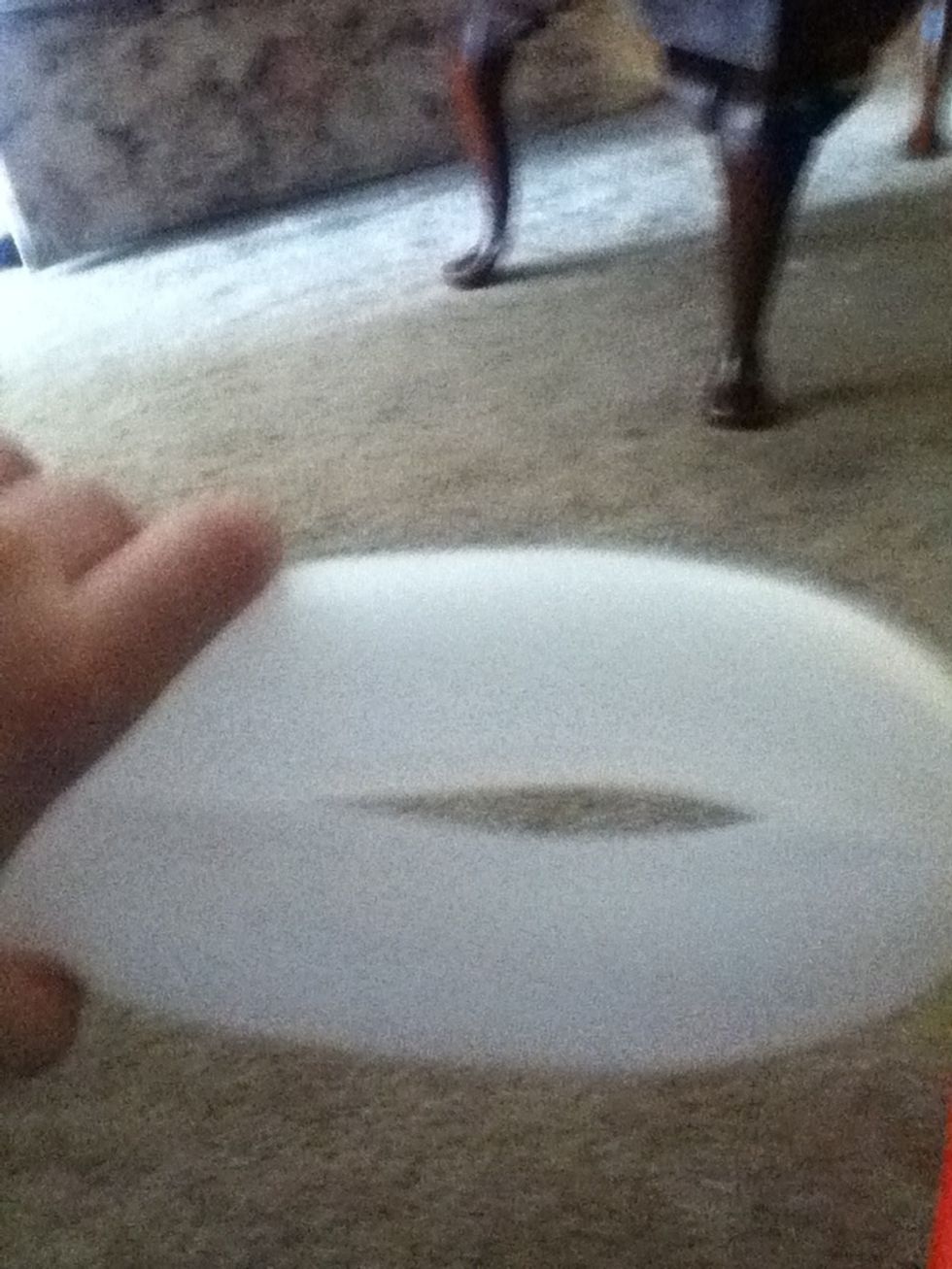 Make a "c" shape.