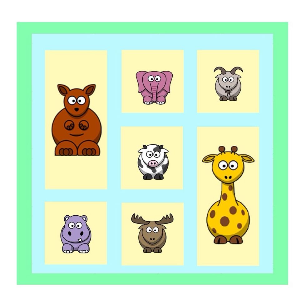 Make a design, calculations before arranging fabrics