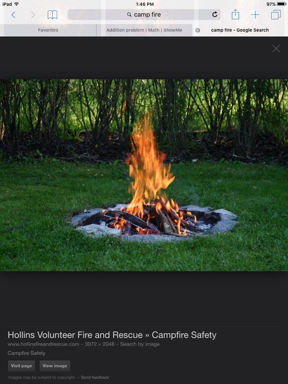 Make a fire.