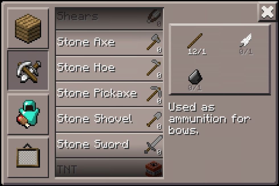 Make a full set of stone tools