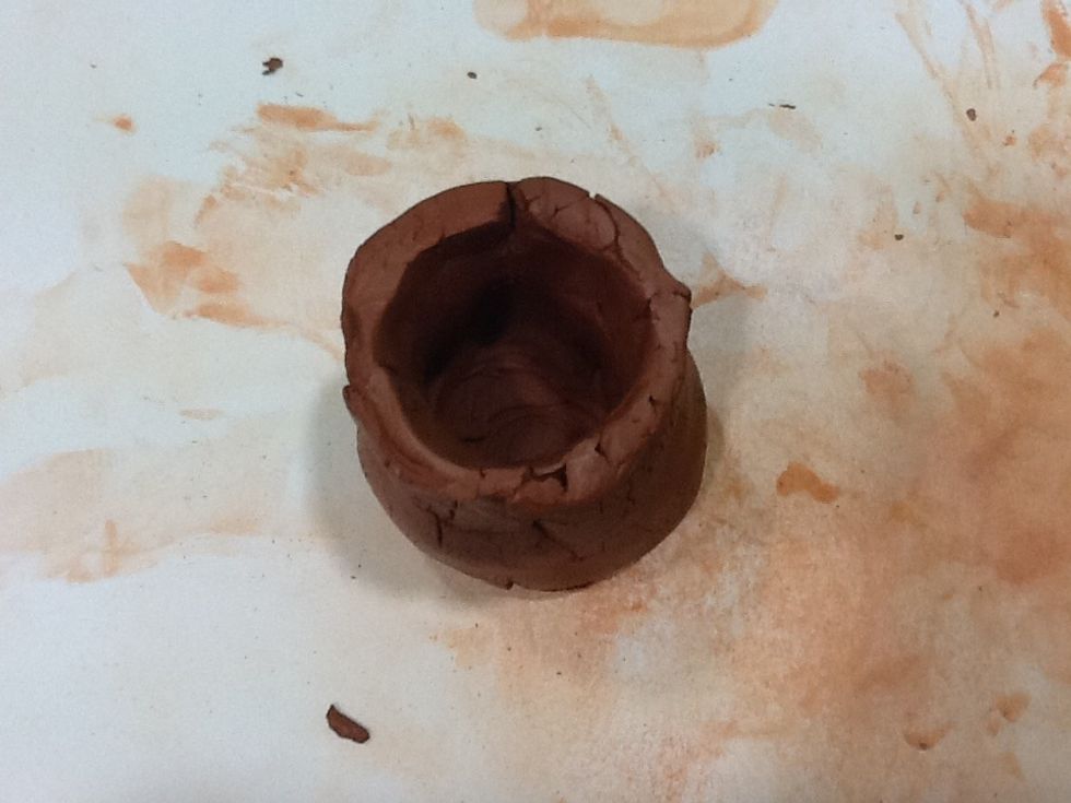 Make a hole in the centre of the previous form to get this other form.