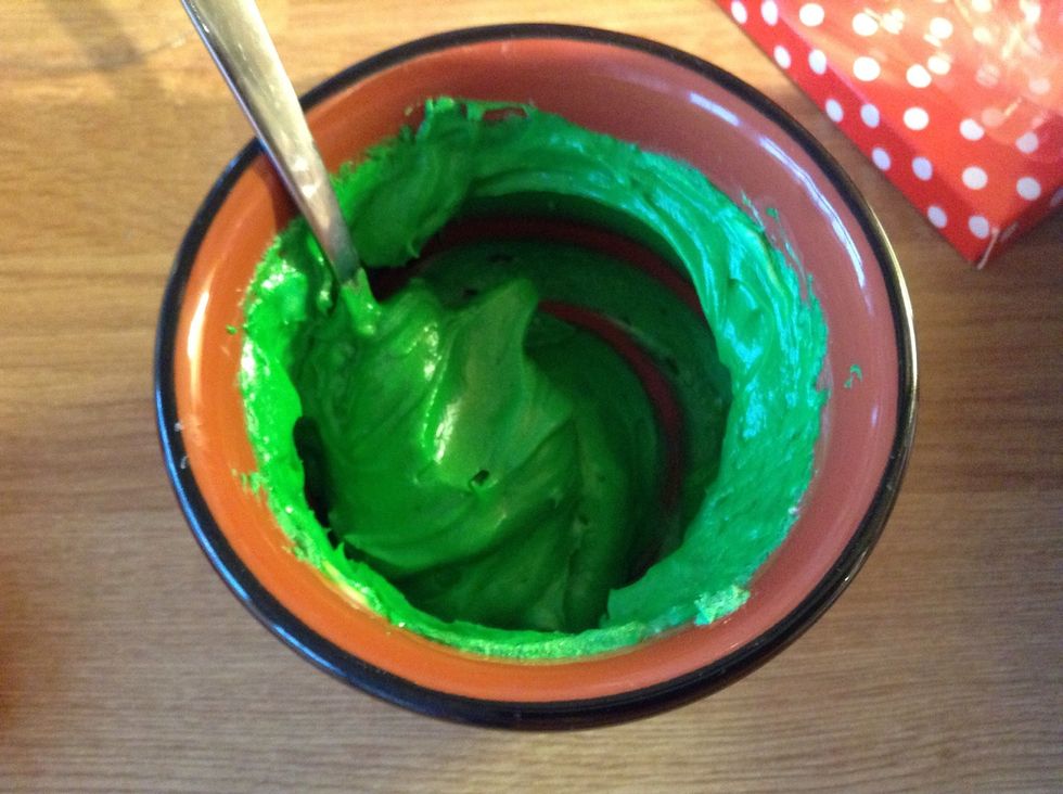 Make a little bit of icing.