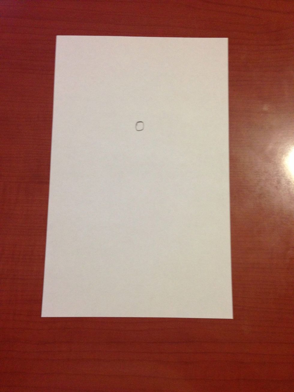 Make a little circle.