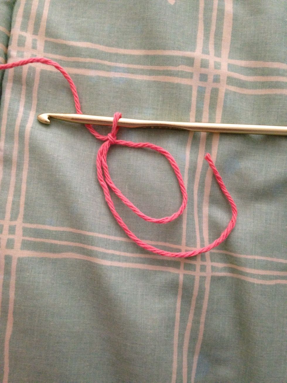 Make a magic ring. If you've never made one before, just search it on snap guide. I saw plenty of them already posted!