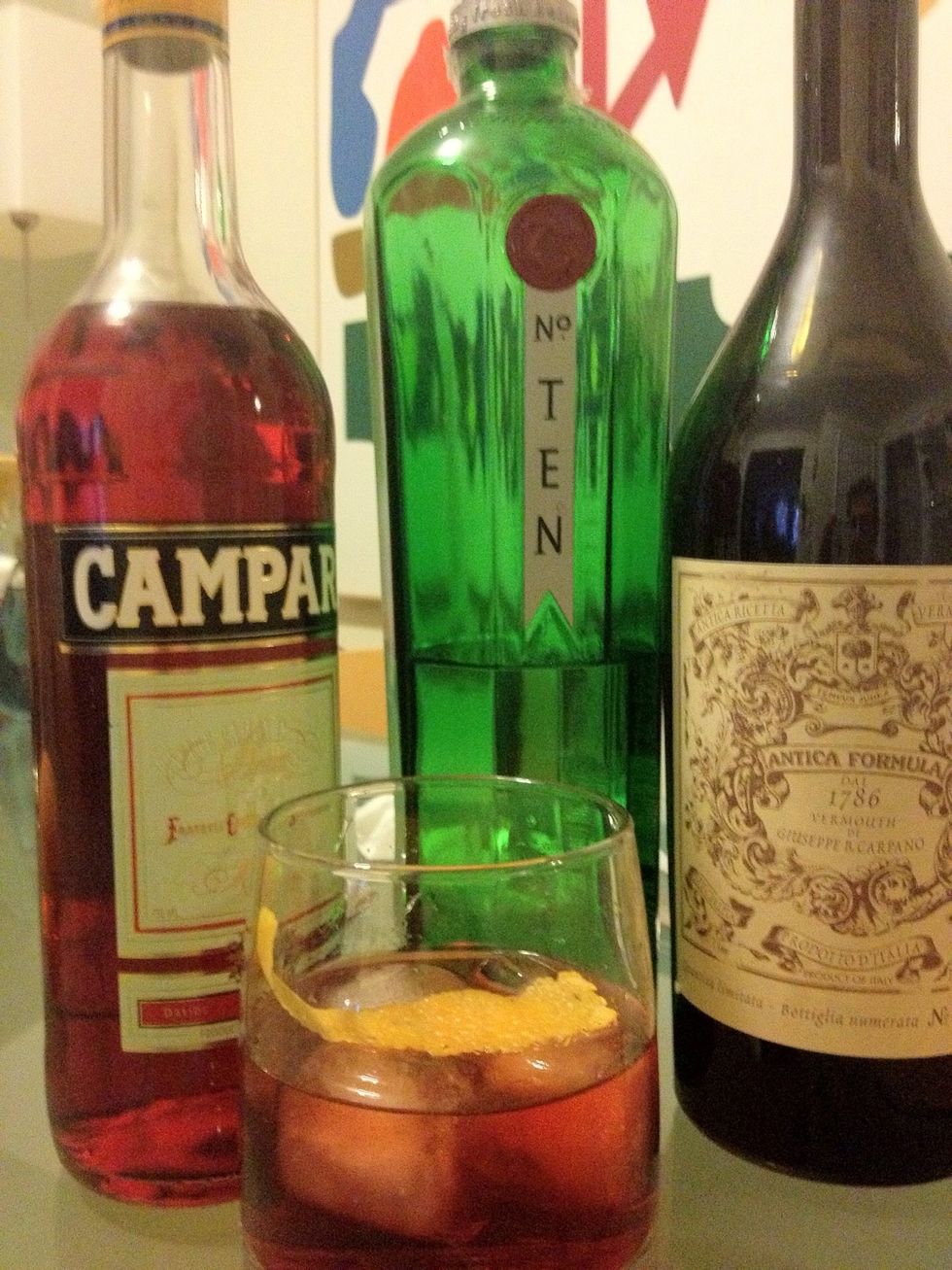 Make a Negroni.