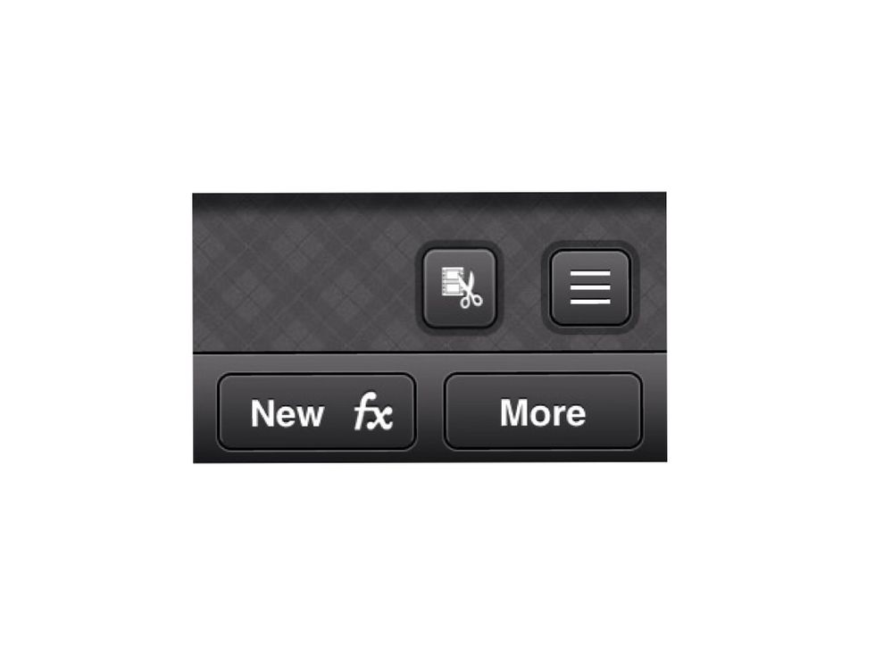 make a new effect clicking the button 'new fx'
