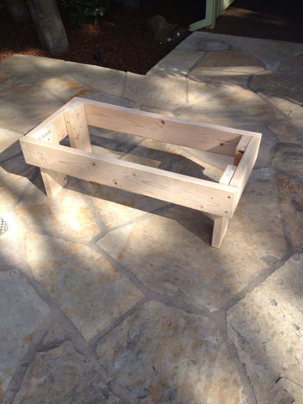 Make a nice stand that is wide enough for two boxes