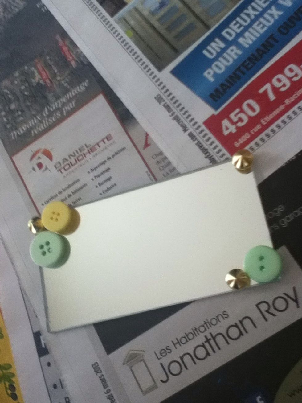 Make a plan and then..