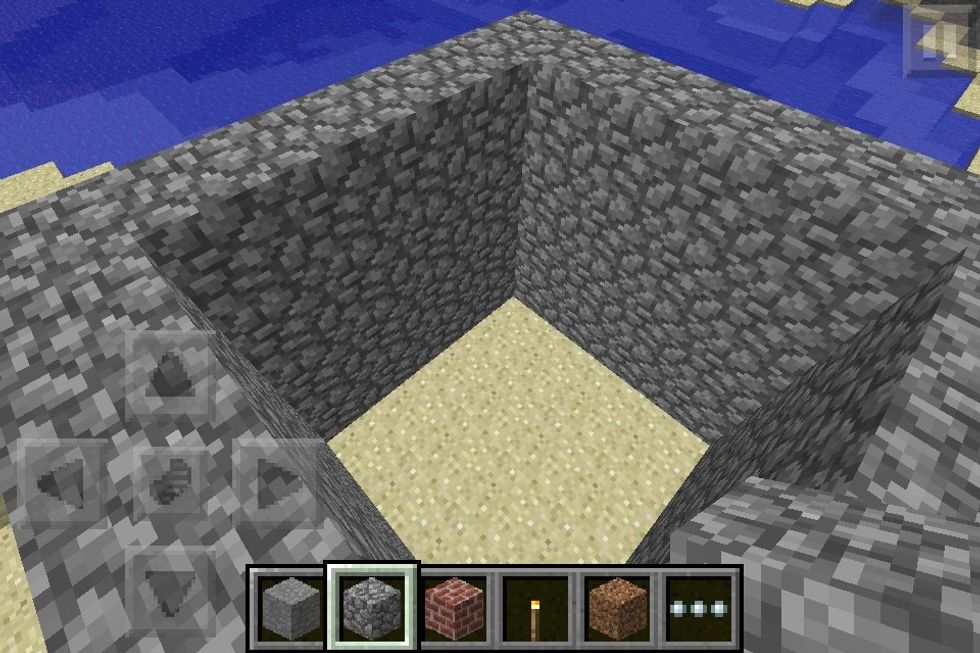 Make a roofless building