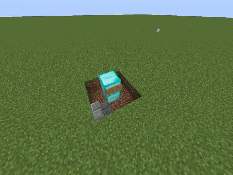 Make a sign in this exact place.