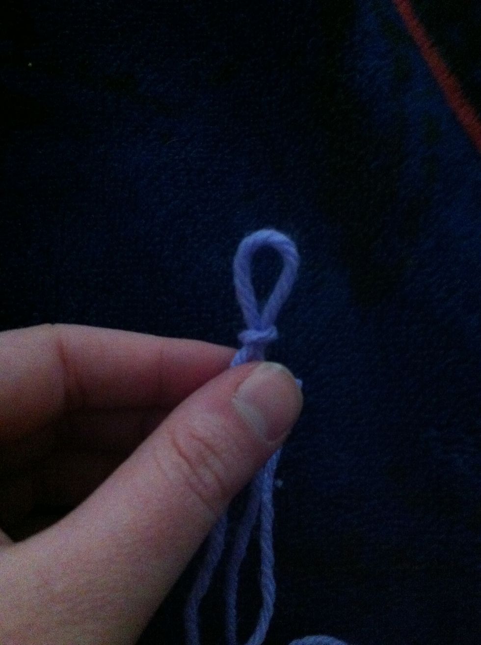 Make a slip knot