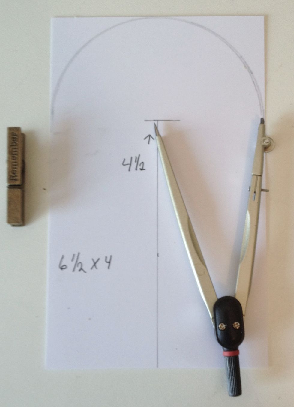 Make a template as show on the picture