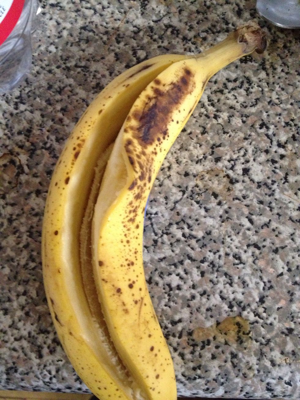 make a vertical cut like this