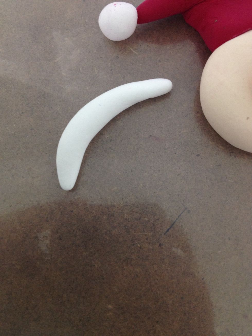 Make a white line.