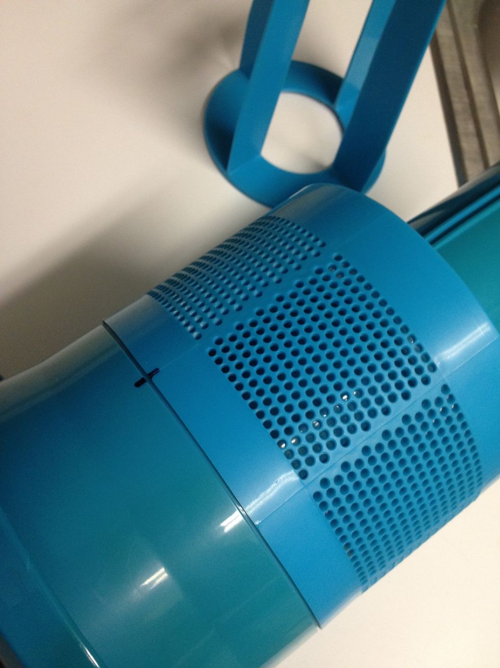 Make an alignment mark here to ensure you can put back together properly. (Note my black sharpie mark).