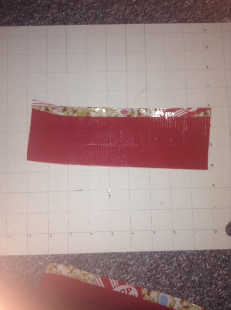 Make another 9 inch panel that is exactly the same as the first one.