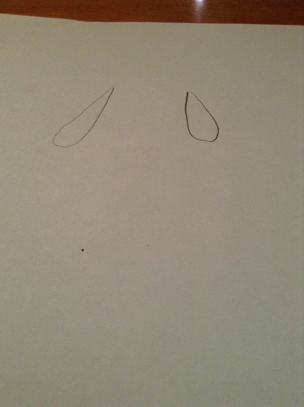 Make another one for the ear, the ears for mine are not the same size, but that's just part if my style!