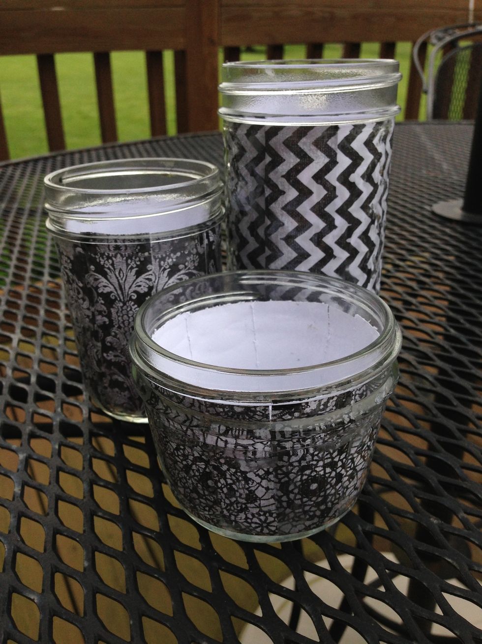 Make as many jars as desired.