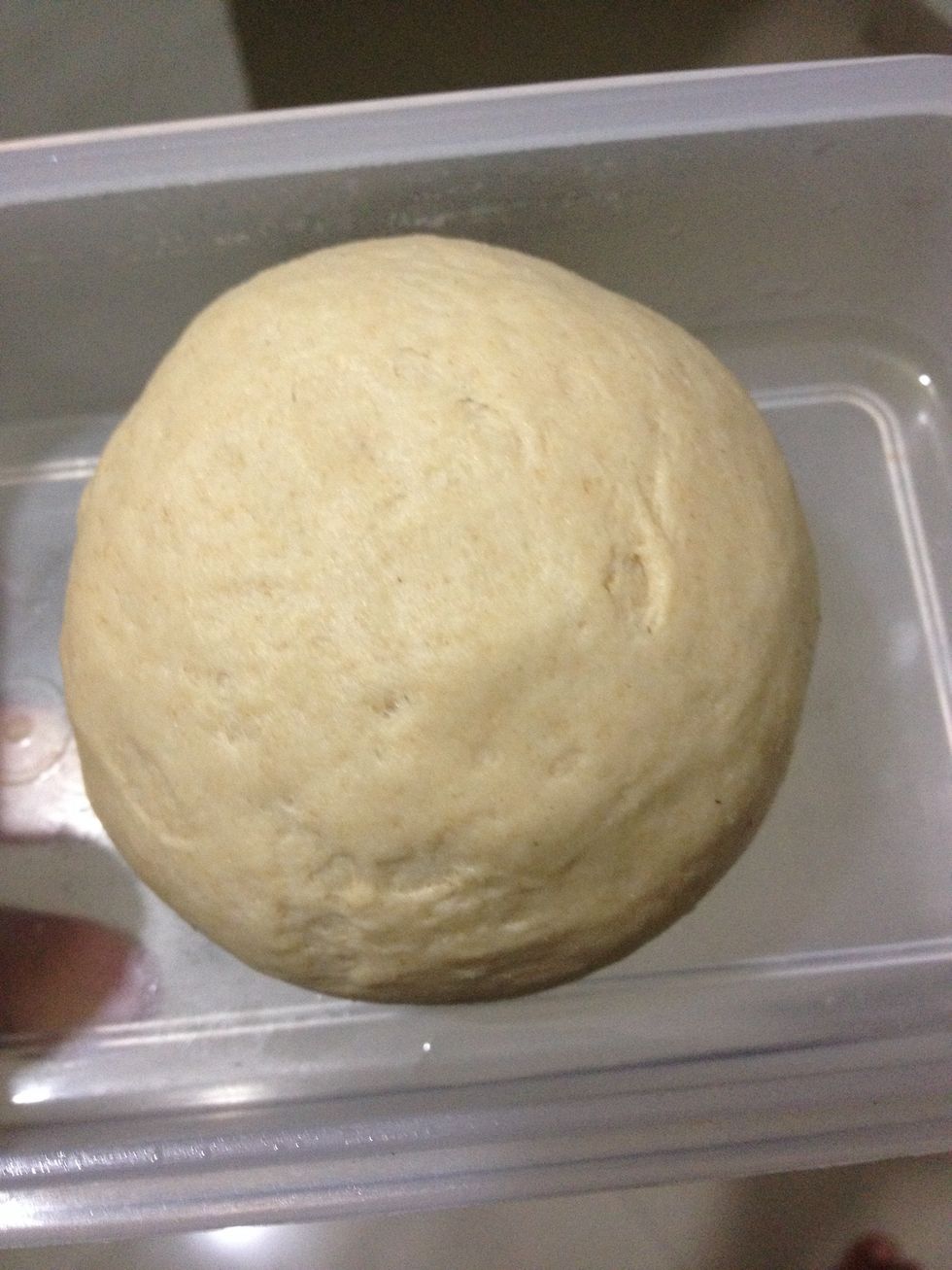 Make dough for this paratha with whole wheat flour , salt and water ( i use milk at times instead of water it makes parathas really soft but adding milk is really optional). Stand the dough for 2 hrs