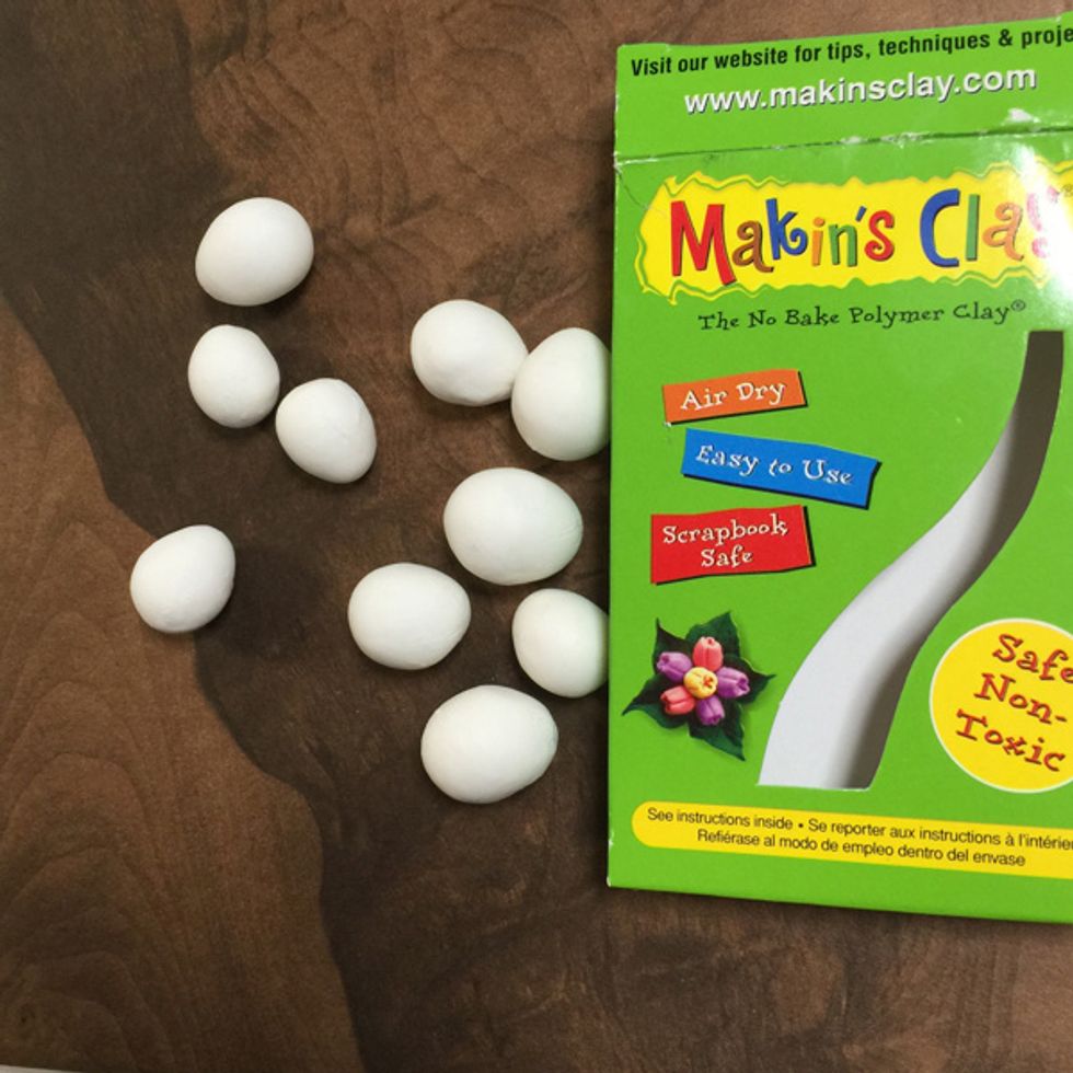 Make Eggs and color with Inka Gold