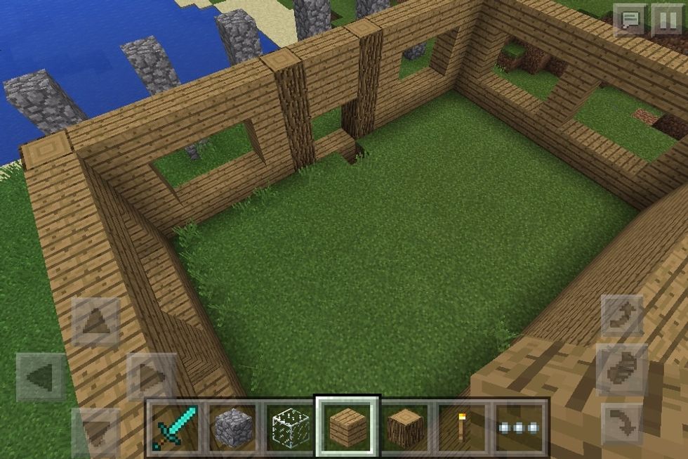 Make holes for windows