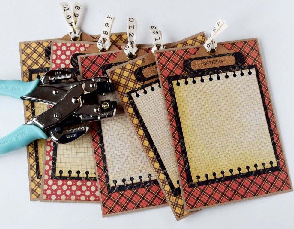 Make holes with the help of cropodile