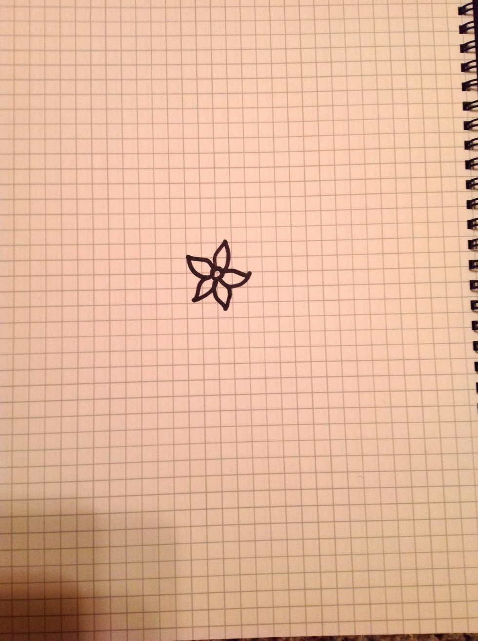 Make it into a flower