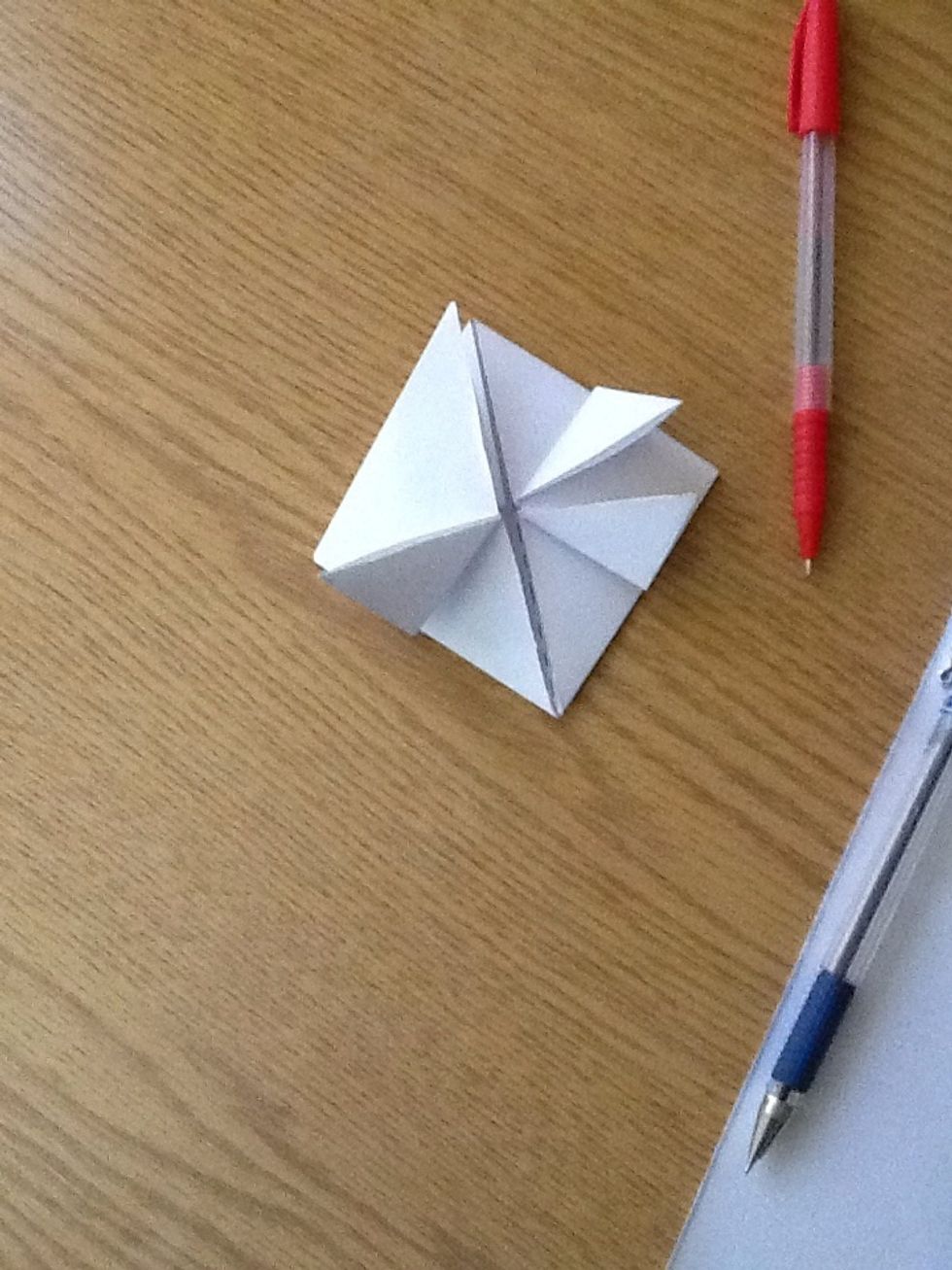 Make it the same arrangement to the other half..