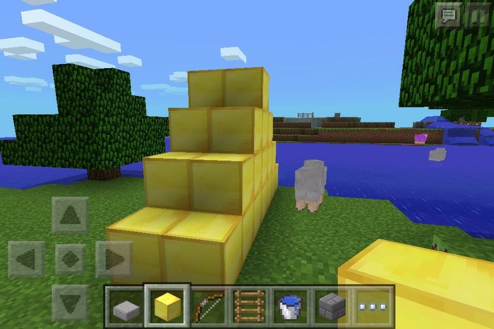 Make it two blocks wide