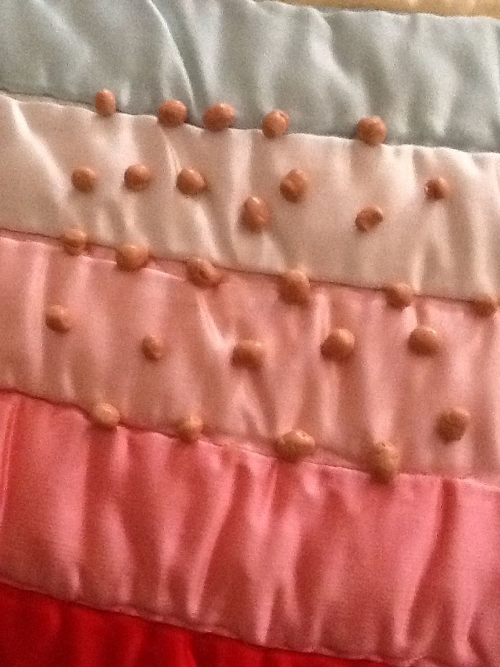 Make little balls out of the silly putty or play doh