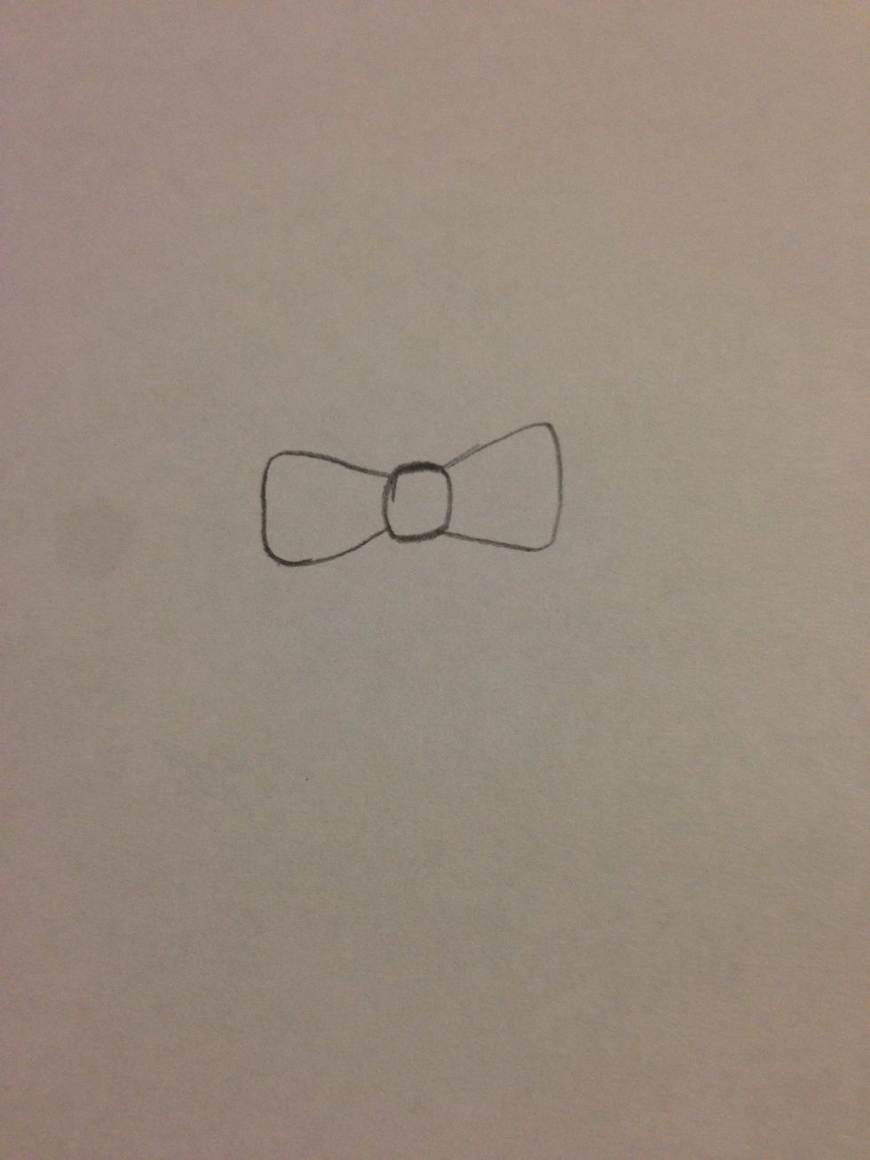 Make little tear drop shapes.