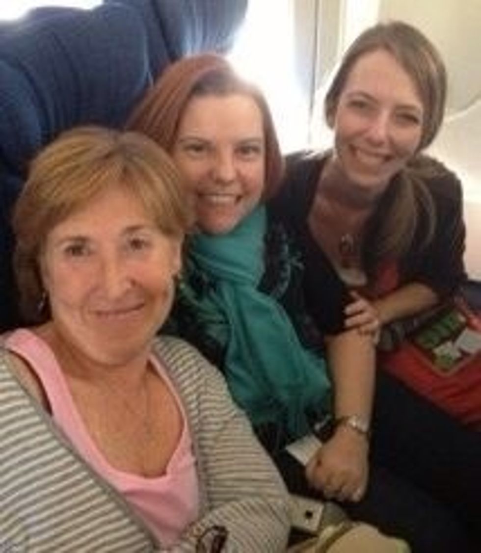 Make new friends on long flights across the country. Don't be stand-offish, but don't talk their ears of if they want to be left alone. Take clues from their body language.