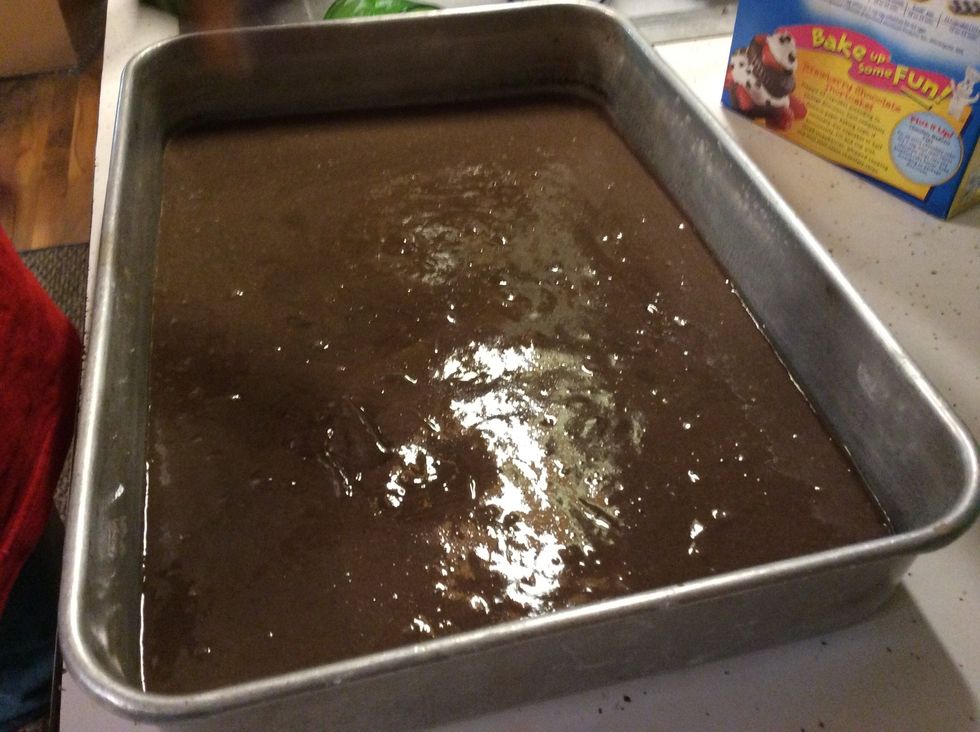 Make shure mix is level