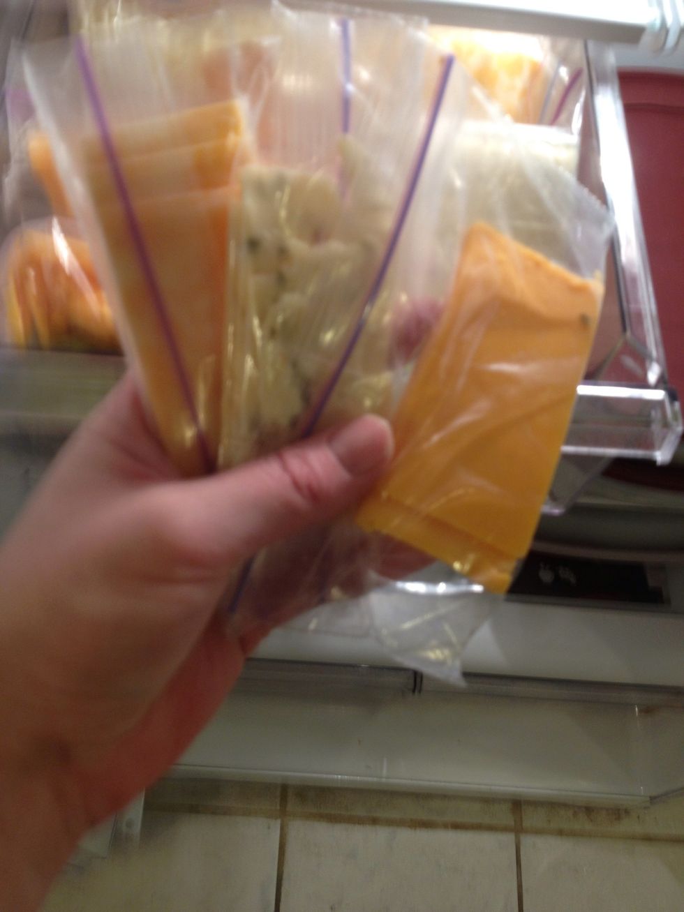 Make snack cheeses, the kids have these with apples