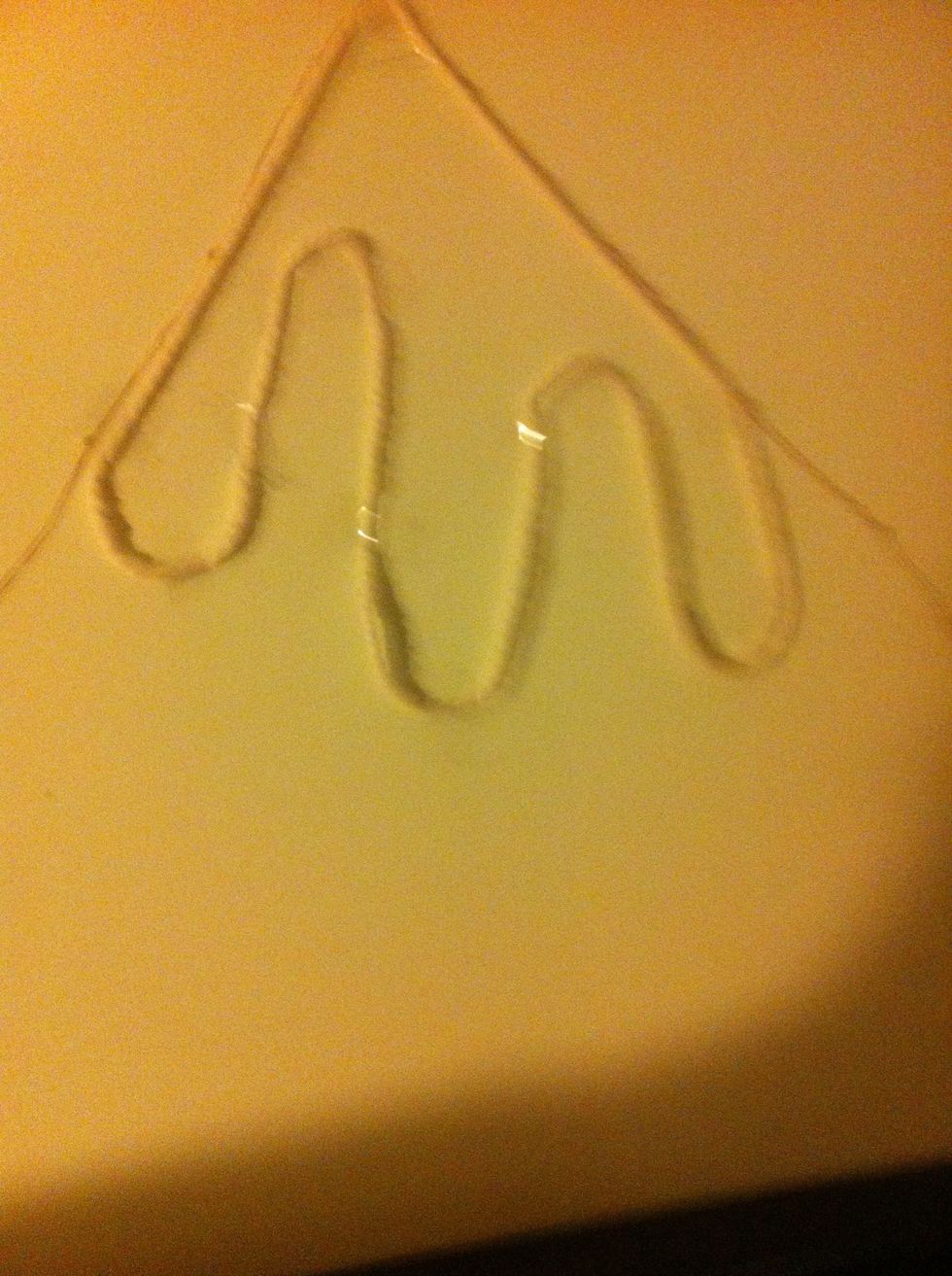 Make snowy mountains.