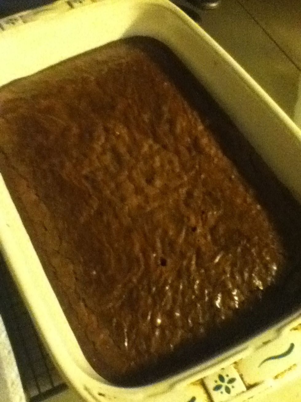 Make some brownies and let cool thoroughly.
