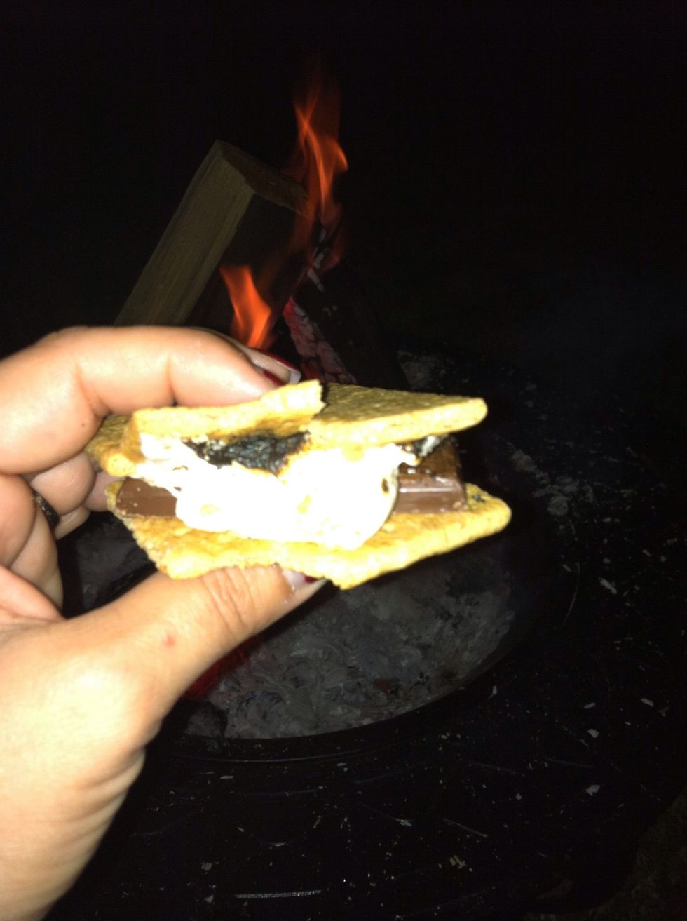 Make some s'mores.