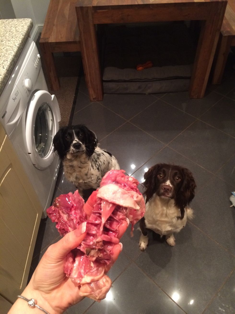 Make stock or give bones to your dog!