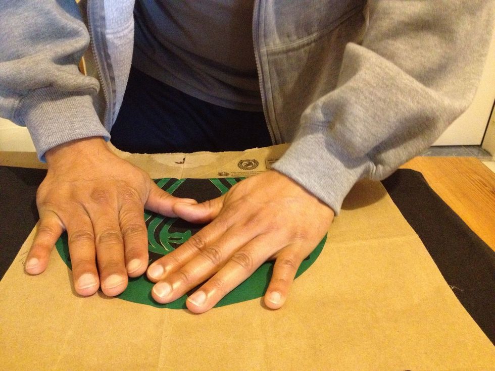 Make sure all edges are well sealed to avoid paint from spreading inside edges.