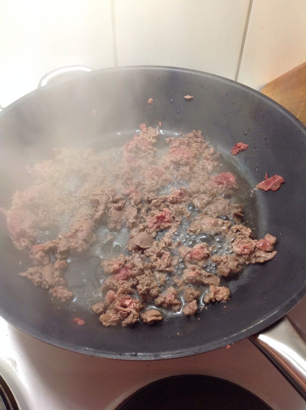 Make sure all water/fluid is evaporated.