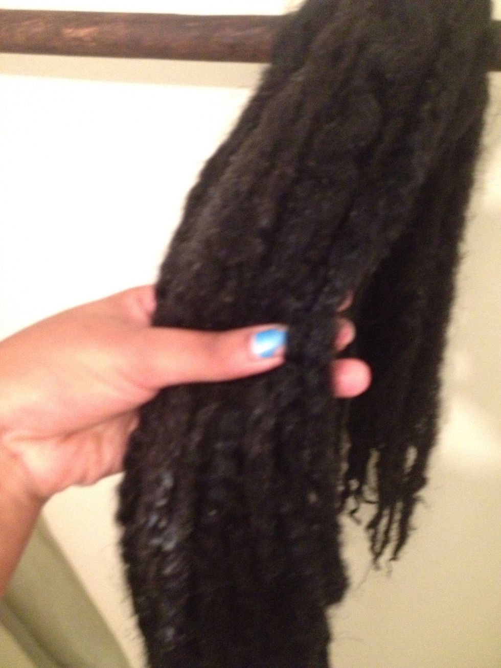 Make sure conditioner gets all in the hair