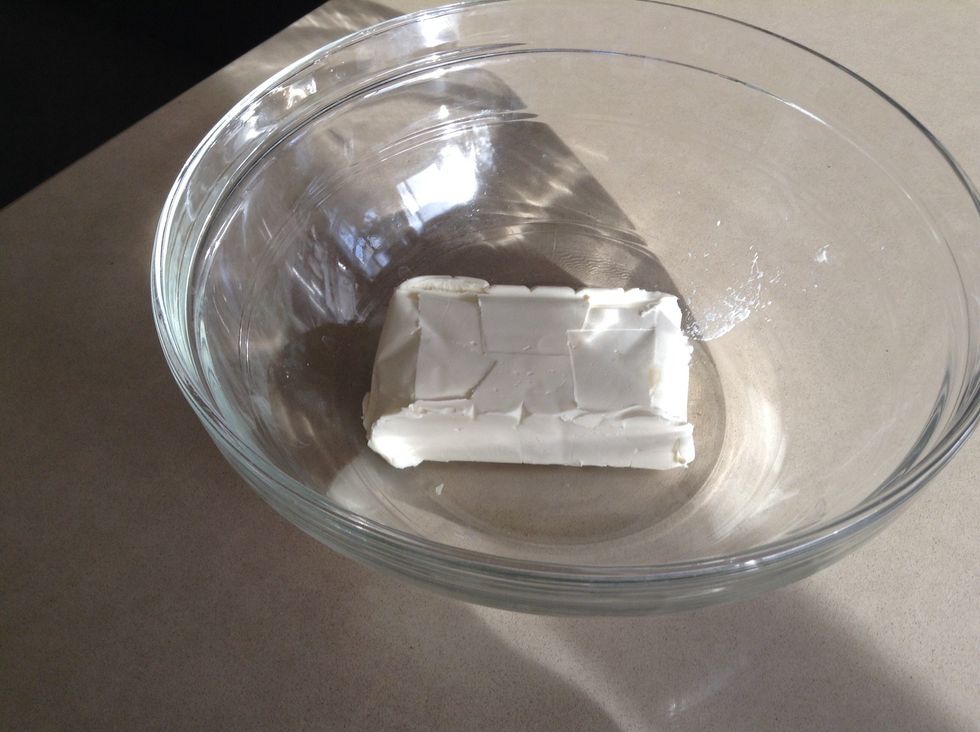 Make sure cream cheese is softened