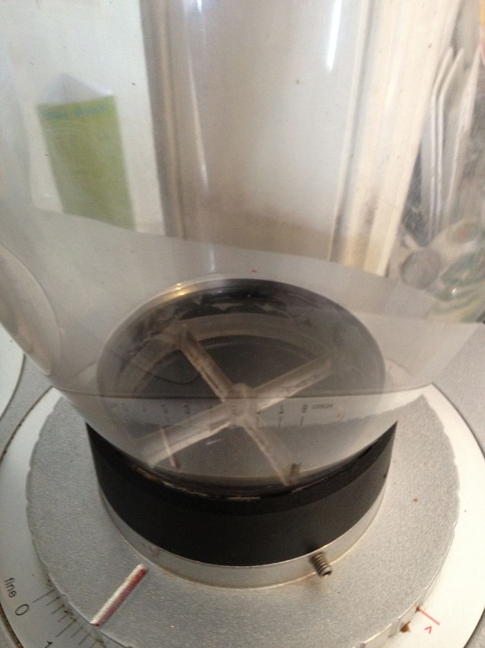 Make sure hopper is empty.