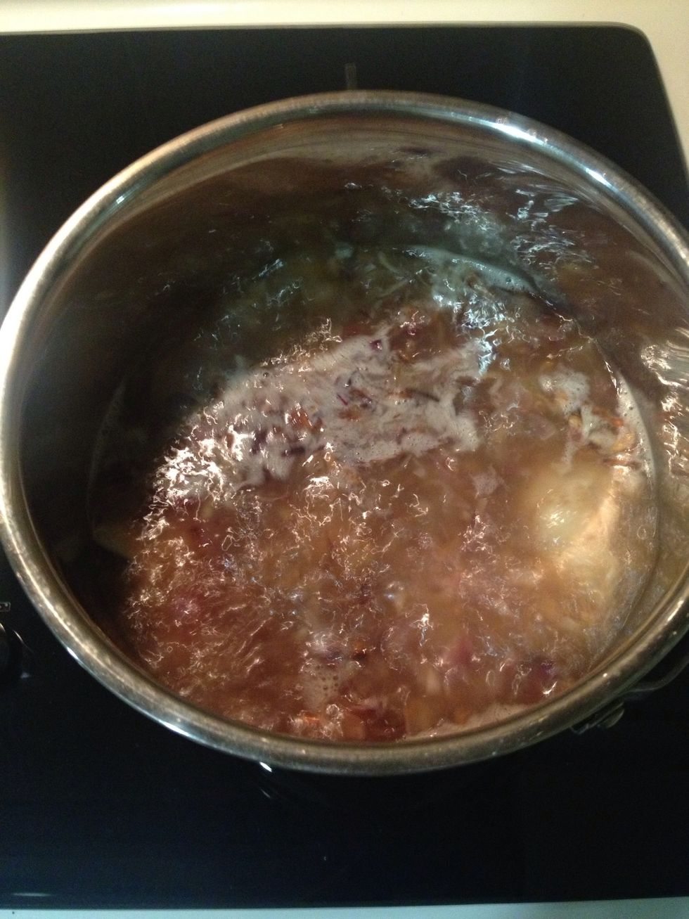 Make sure is simmer.