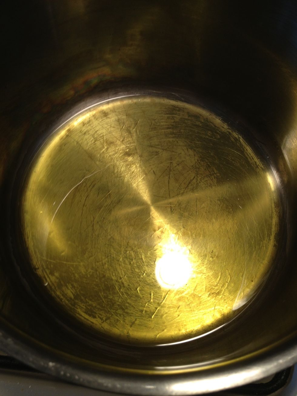 Make sure it covers the bottom of the pot